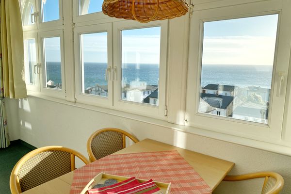 Balkon mit Ostseeblick