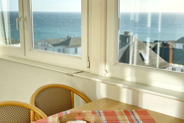 Balkon mit Ostseeblick