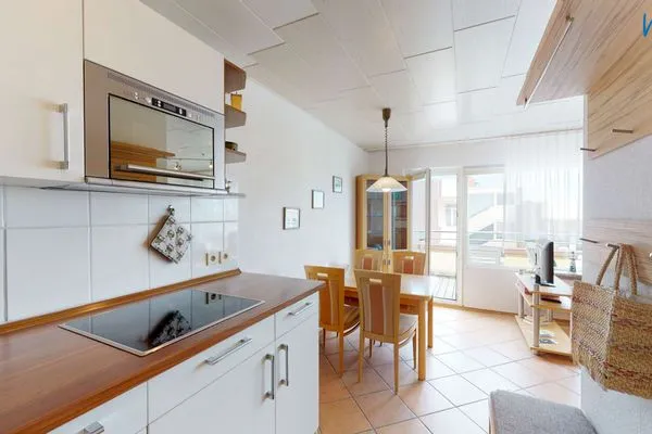 Küche / Küchenzeile Dünenschlösschen Ferienwohnung 34