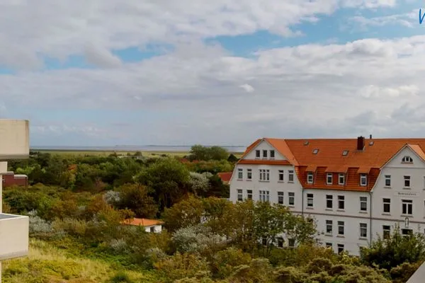 Gartenblick Dünenschlösschen Ferienwohnung 34