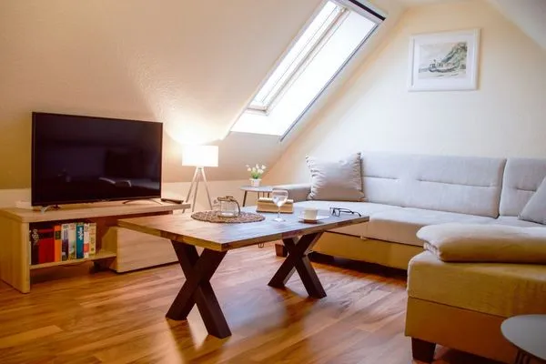 Wohnbereich Ferienpark Freesenbruch Wohnung 1.4 -Ferienzeit