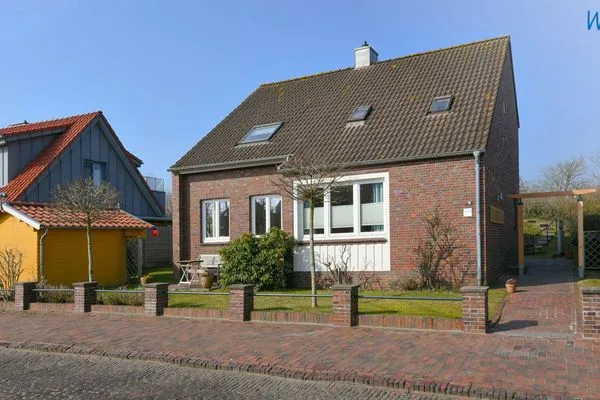 Hauptansicht Haus Skagen Ferienhaus Skagen Wangerooge