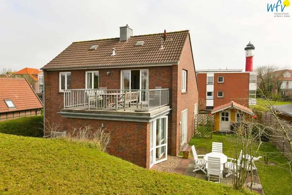 Hauptansicht Haus Skagen Ferienhaus Skagen Wangerooge