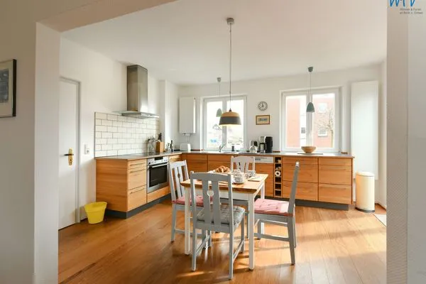 Küche / Küchenzeile Haus Skagen Ferienhaus Skagen Wangerooge