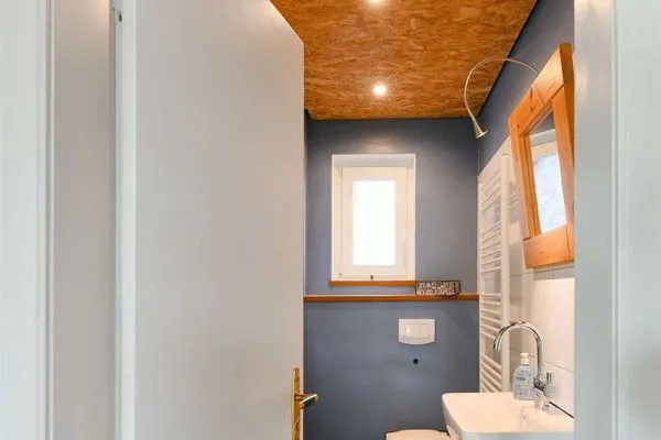 Gäste-WC Haus Skagen Ferienhaus Skagen Wangerooge