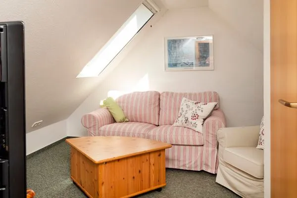 Aufenthaltsbereich DG Ferienpark Freesenbruch Wohnung 2.5 - Auszeit