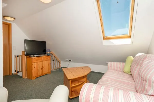 Aufenthaltsbereich DG Ferienpark Freesenbruch Wohnung 2.5 - Auszeit