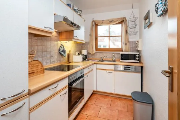 Küche Ferienpark Freesenbruch Wohnung 4.6 - Boddenblick