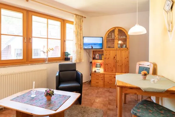 Wohnbereich Ferienpark Freesenbruch Wohnung 13b - Haubentaucher