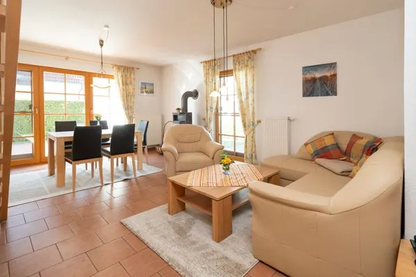 Wohnbereich Ferienpark Freesenbruch Reihenhaus 6b - Schwalbe