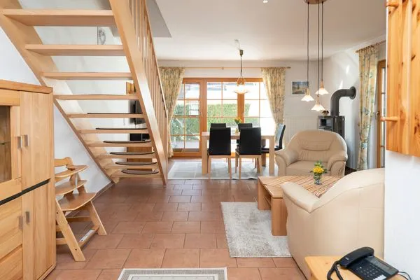 Wohnbereich Ferienpark Freesenbruch Reihenhaus 6b - Schwalbe