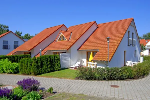 Hausansicht Ferienpark Freesenbruch Reihenhaus 7 - Seestern