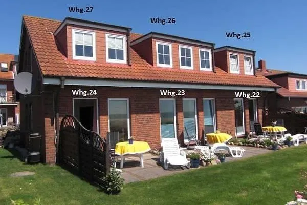 Hausansicht Haus *Südspitze 34* Ferienwohnung„Südspitze 34/27 - Schlieter"