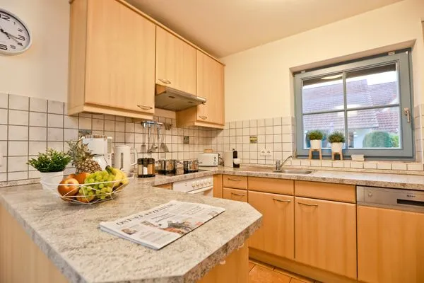 offene Küche Ferienpark Freesenbruch Doppelhaushälfte 11a - Schwalbennest