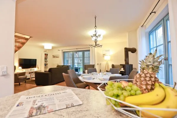 Wohnbereich Ferienpark Freesenbruch Doppelhaushälfte 11a - Schwalbennest