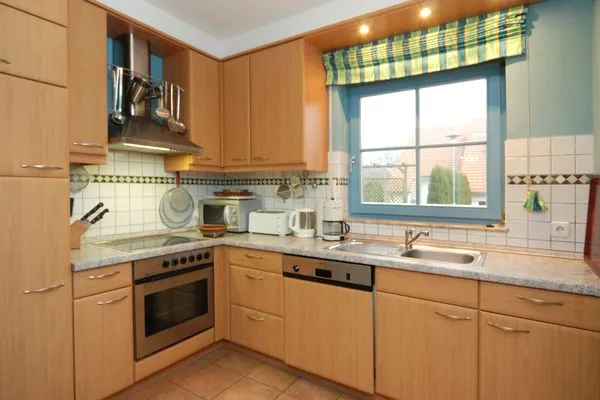 Küche Ferienpark Freesenbruch Doppelhaushälfte 12a - Steuerrad