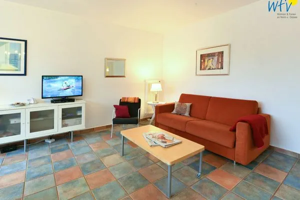 Wohnzimmer Haus Gorch Fock Ferienwohnung Kamps