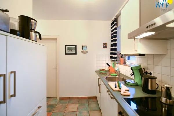 Küche / Küchenzeile Haus Gorch Fock Ferienwohnung Kamps