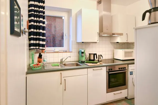 Küche / Küchenzeile Haus Gorch Fock Ferienwohnung Kamps