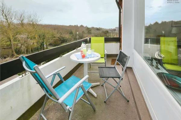 Balkon Haus Gorch Fock Ferienwohnung Kamps