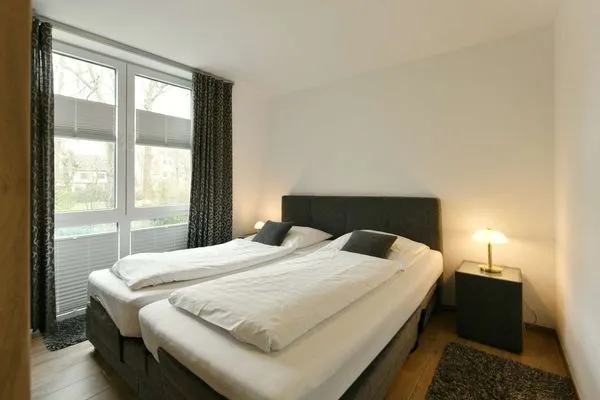 Schlafzimmer Haus Oldenburg Ferienwohnung 5