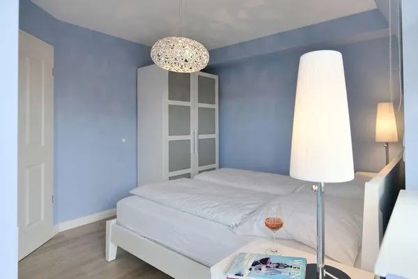 Schlafzimmer Kapitänshaus Ferienwohnung 11