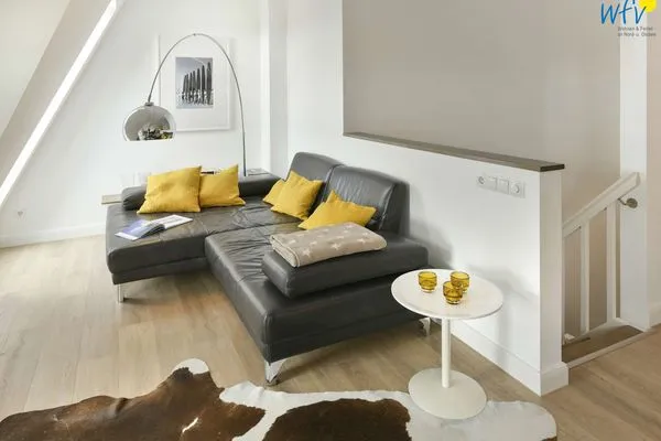 Wohnzimmer Kapitänshaus Ferienwohnung 11