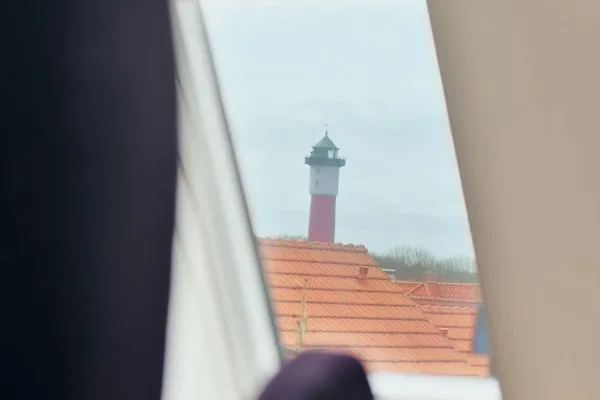 Blick auf Sehenswürdigkeit Kapitänshaus Ferienwohnung 11