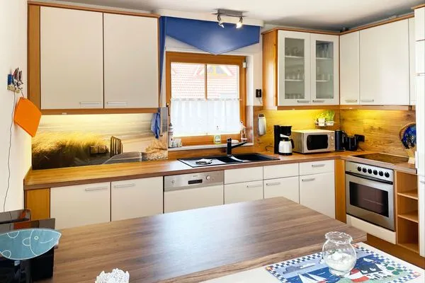 Küche Ferienpark Freesenbruch Doppelhaushälfte 9a - Leuchtturm