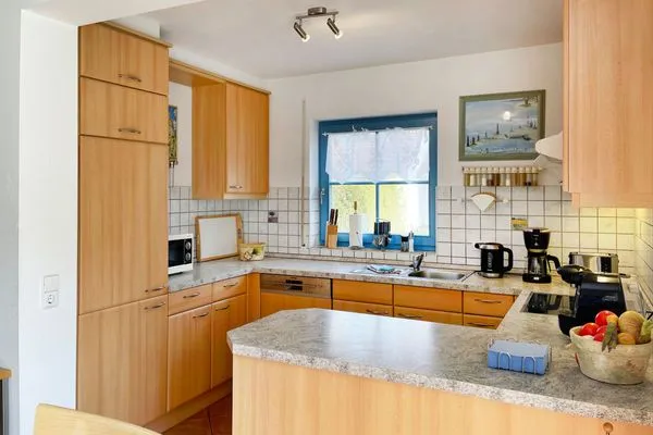 offene Küche Ferienpark Freesenbruch Doppelhaushälfte 11 - Windflüchter