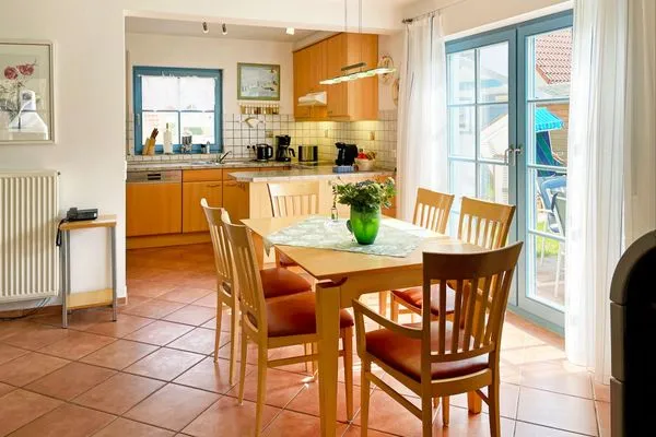 offene Küche Ferienpark Freesenbruch Doppelhaushälfte 11 - Windflüchter