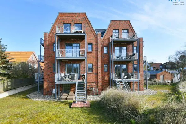 Hauptansicht Kapitänshaus Ferienwohnung 5