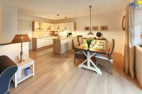 Wohnzimmer Kapitänshaus Ferienwohnung 5