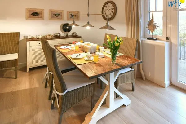 Wohnzimmer Kapitänshaus Ferienwohnung 5