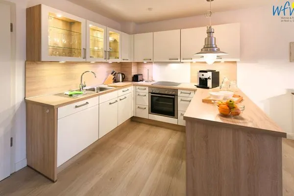 Küche / Küchenzeile Kapitänshaus Ferienwohnung 5