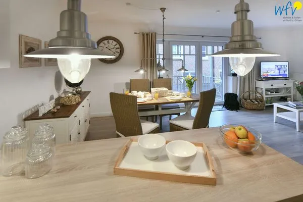 Küche / Küchenzeile Kapitänshaus Ferienwohnung 5