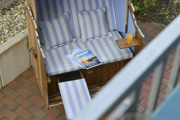 Balkon Kapitänshaus Ferienwohnung 5