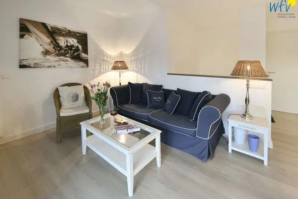 Wohnzimmer Kapitänshaus Ferienwohnung 5