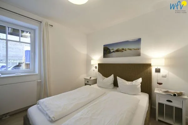 Schlafzimmer Kapitänshaus Ferienwohnung 5