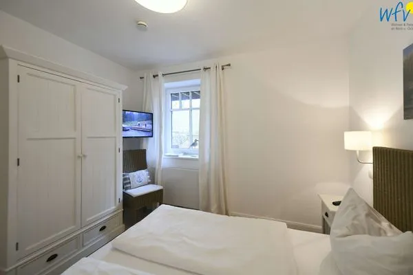 Schlafzimmer Kapitänshaus Ferienwohnung 5