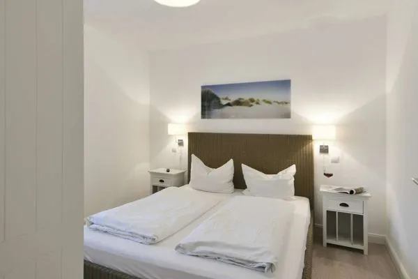 Schlafzimmer Kapitänshaus Ferienwohnung 5