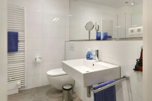 Badezimmer Kapitänshaus Ferienwohnung 5