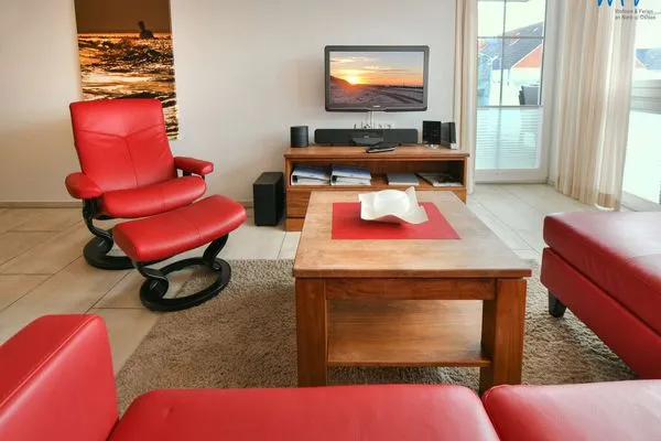 Wohnzimmer Villa Verdi Ferienwohnung 6