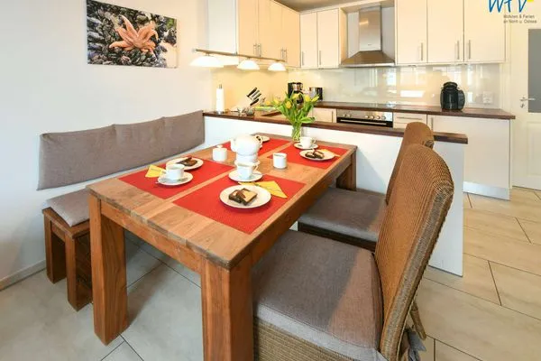 Essbereich Villa Verdi Ferienwohnung 6