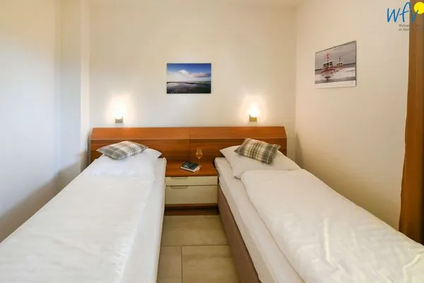 Schlafzimmer Villa Verdi Ferienwohnung 6