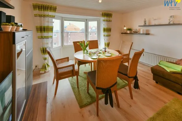 Essbereich Haus Südwind Ferienwohnung 17