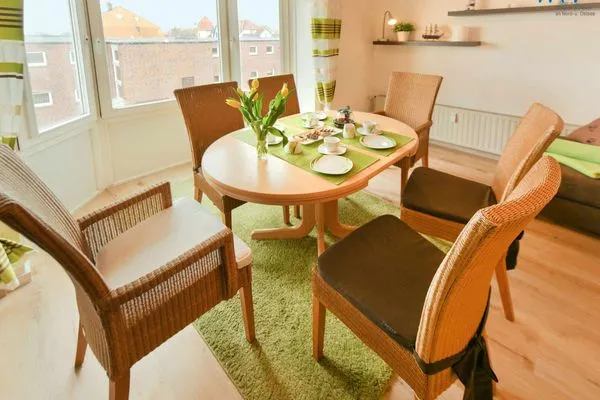 Essbereich Haus Südwind Ferienwohnung 17