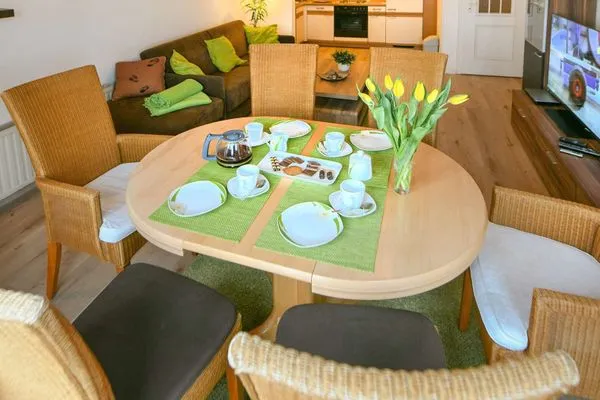 Essbereich Haus Südwind Ferienwohnung 17