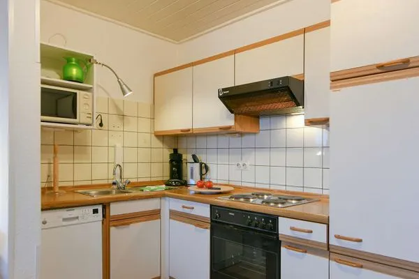 Küche / Küchenzeile Haus Südwind Ferienwohnung 17