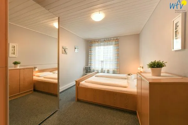 Schlafzimmer Haus Südwind Ferienwohnung 17